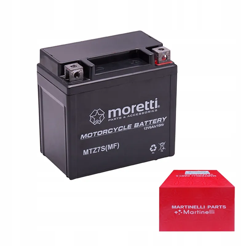 Akumulator żelowy Moretti MTZ7S Martinelli Bezpieczne zakupy