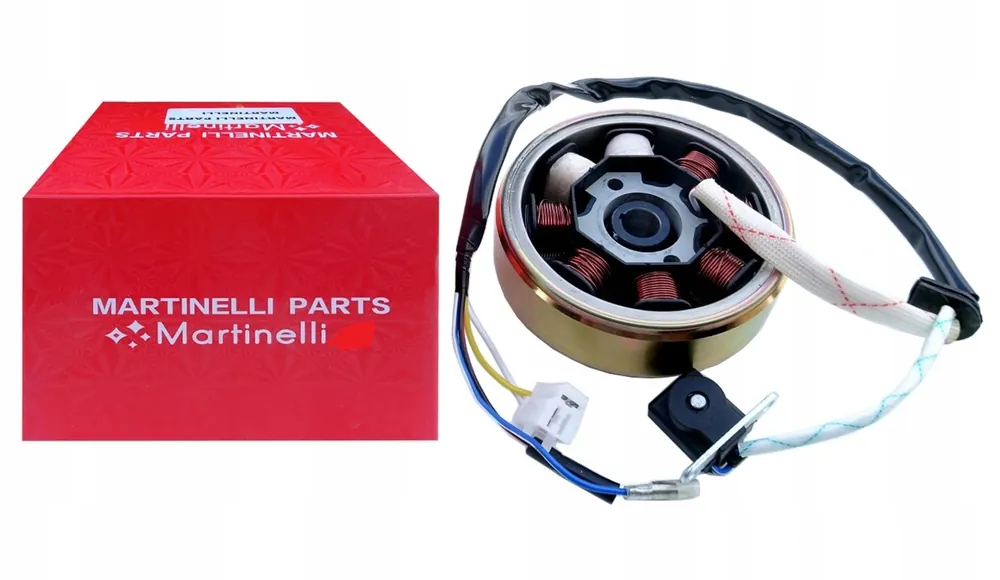 ISKROWNIK STATOR MAGNETO SKUTERY 4T KINGWAY BENZER Martinelli Nie przegap