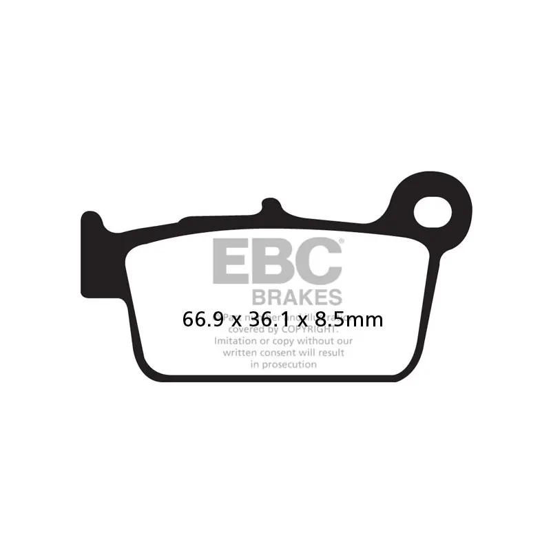 Klocki hamulcowe EBC FA367/2TT (kpl. na 1 tarcze) Niska cena