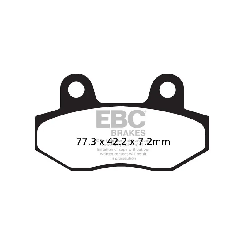 Klocki hamulcowe EBC FA086 (kpl. na 1 tarcze) Tani