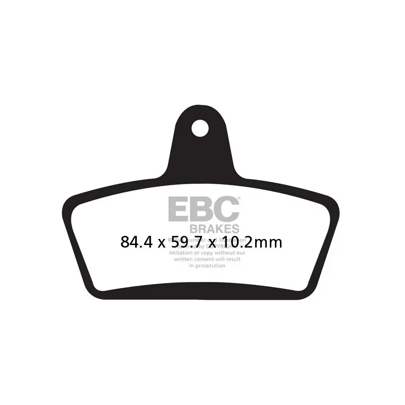 Tani Klocki hamulcowe EBC FA623 (kpl. na 1 tarcze)