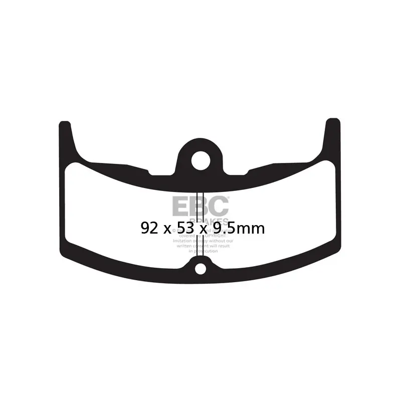 Klocki hamulcowe EBC FA080/2 (kpl. na 1 tarcze) Oferta