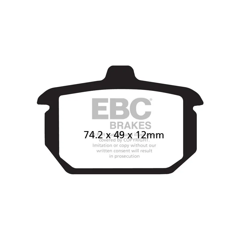 Hit cenowy Klocki hamulcowe EBC FA078V V-PAD (kpl. na 1 tarcze)