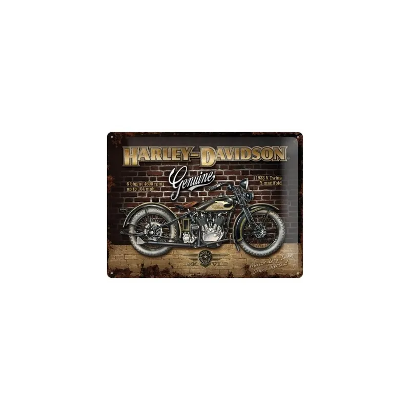 Okazja Blacha 30x40cm Harley-Davidson Genuine