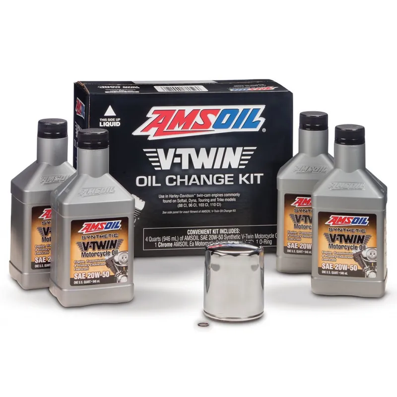Super okazja AMSOIL ZESTAW DO WYMIANY OLEJU V-TWIN 20W-50