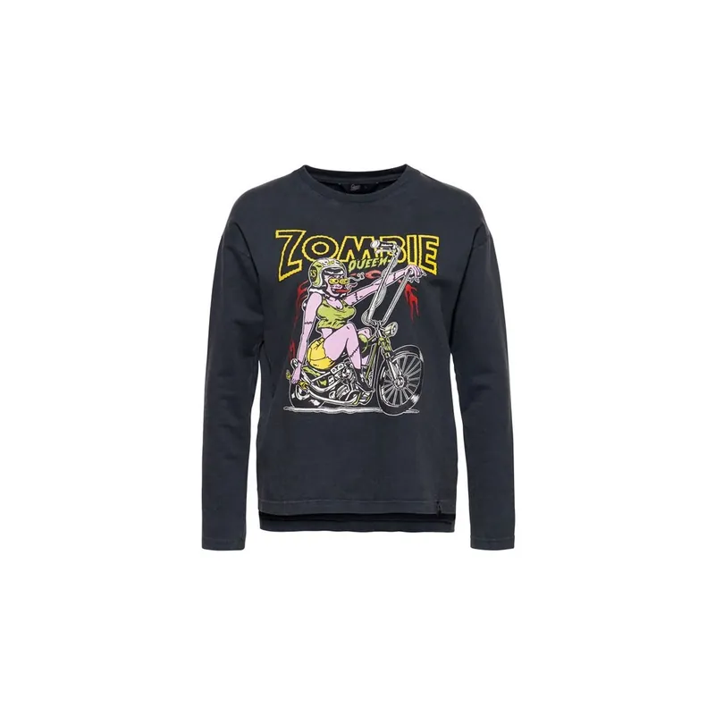 Szybka dostawa LONGSLEEVE DAMSKI QUEEN KEROSIN ZOMBIE QUEEN CZARNY S