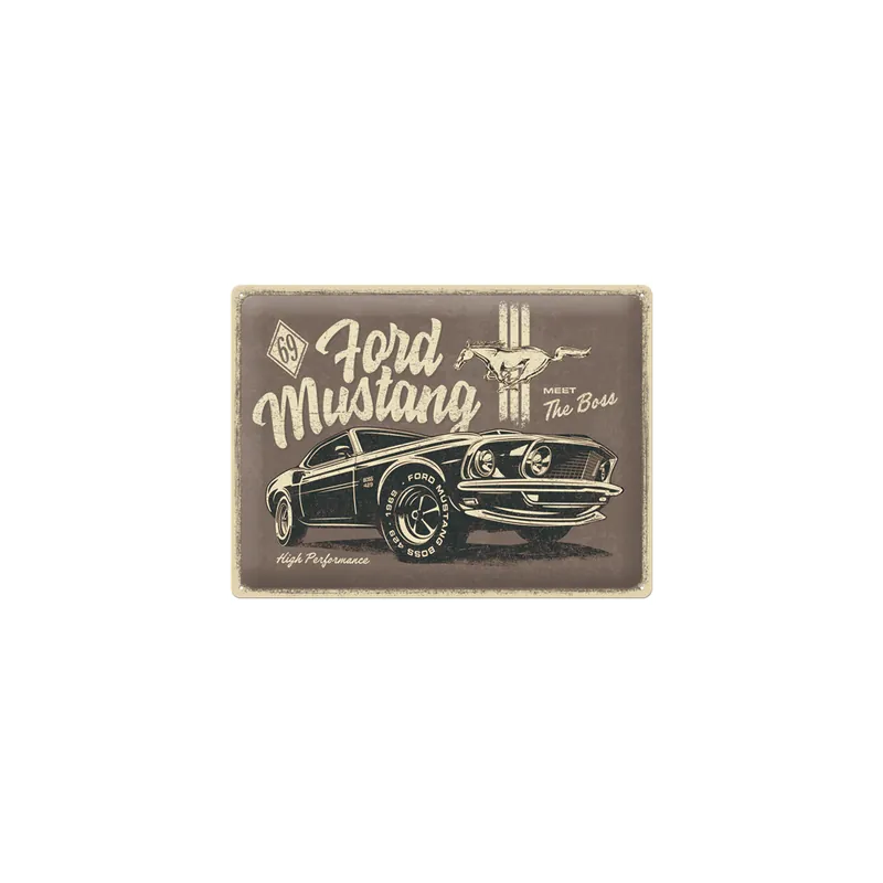 Blacha 30x40cm Ford Mustang The Boss Ograniczona ilość