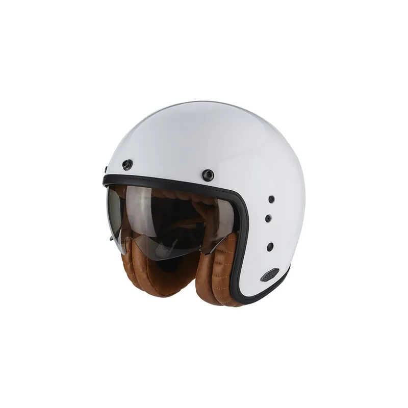 Ekspresowa dostawa KASK SCORPION BELFAST JET LUXE BIAŁY M