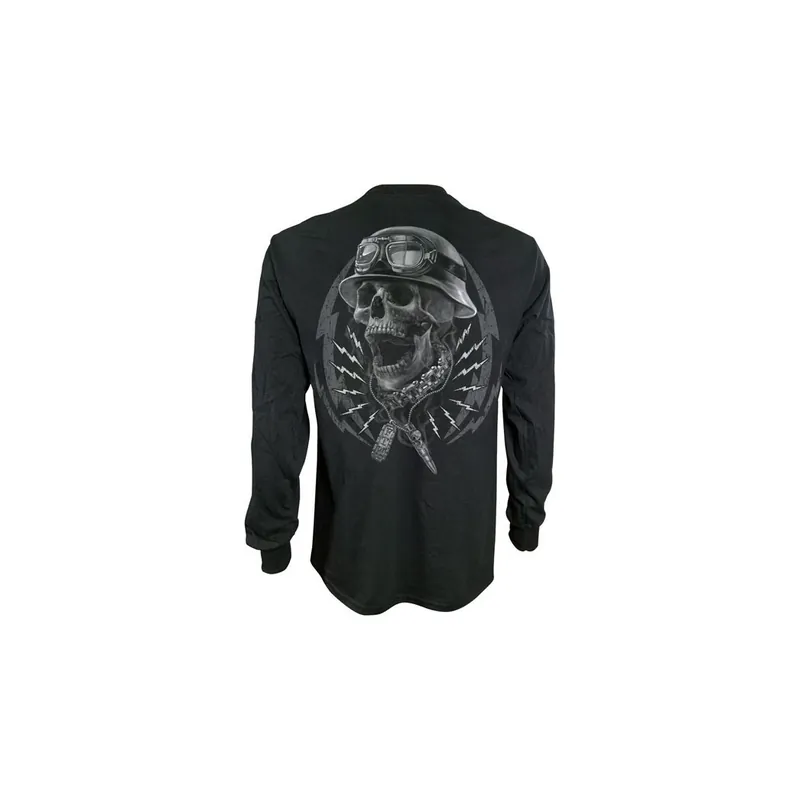Nowy LONGSLEEVE LETHAL THREAT FLASH & BONES CZARNY L