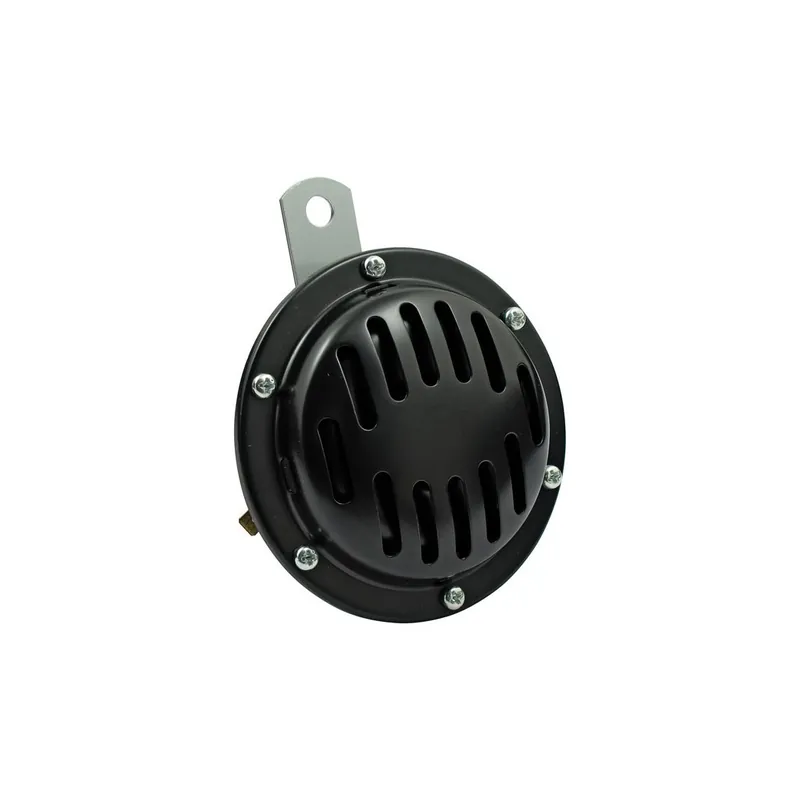KLAKSON CUSTOM ROUND 12V CZARNY (101mm) Nie przegap