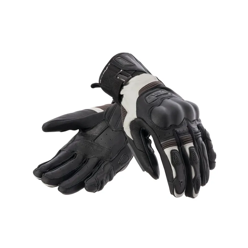 RĘKAWICE SKÓRZANE REBELHORN RANGE BLACK/LIGHT GREY Kup online