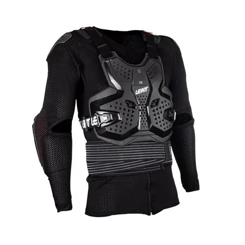 Ostatnia szansa LEATT OSŁONA KLATKI PIERSIOWEJ (BUZER) BODY PROTECTOR 3.5 GRAPHENE KOLOR CZARNY ROZMIAR M (166-172 cm)