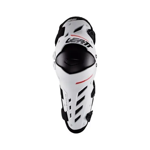Bezpieczne zakupy LEATT NAKOLANNIKI OCHRANIACZE KOLAN DUAL AXIS KNEE AND SHIN GUARD WHITE KOLOR BIAŁY/CZARNY ROZMIAR XXL