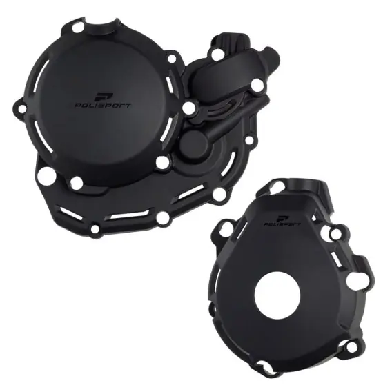 Obniżka ceny POLISPORT ZESTAW OSŁONA POKRYWY (DEKLA) ALTERNATORA ORAZ OSŁONA POKRYWY SPRZĘGŁA POMPY WODY KTM EXC-F 450/500 ‘24-‘26, HUSQVARNA