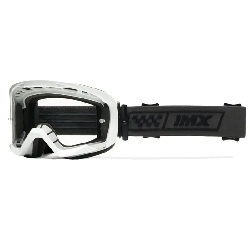 Taniej GOGLE IMX ENDURANCE RACE GOG WHITE/BLACK (SZYBA DARK SMOKE + CLEAR)