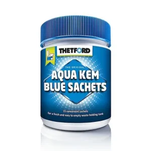 Saszetki kapsułki tabletki do toalet turystycznych Aqua Kem Blue Sachets - Thetford Bezpieczne zakupy