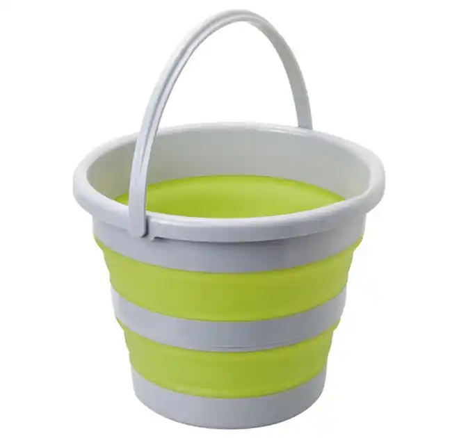 Taniej Wiaderko składane Drum Fold-Away 15L Green - Brunner