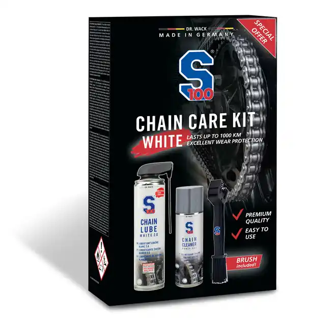Zestaw S100 CHAIN CARE KIT WHITE Tani