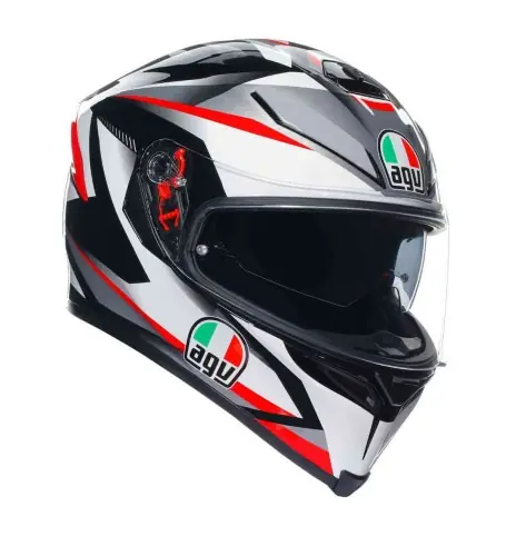 Kask AGV K-5 S PLASMA RED Łatwy zwrot