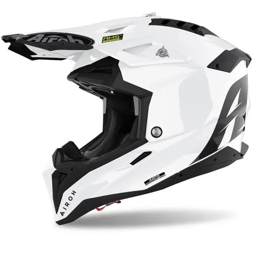 Kask AIROH Aviator 3 AMSS White Gloss Cena promocyjna