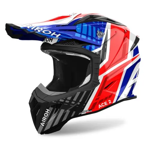 Kask Airoh AVIATOR ACE 2 PROUD Blue/Red Rabat