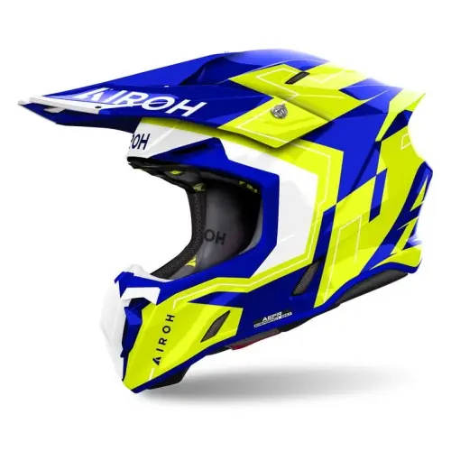 Rabat Kask Airoh Twist 3 Dizzy Blue/Yellow