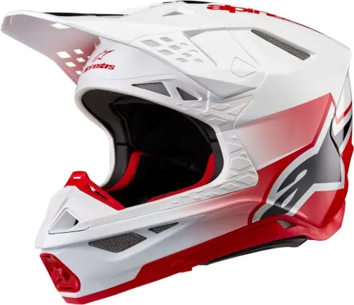 Kask Alpinestars SUPERTECH S-M10 Carbon UNITE - red Popularny