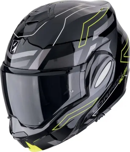 Najlepsza cena Kask Scorpion EXO-TECH EVO Conquer neon yellow