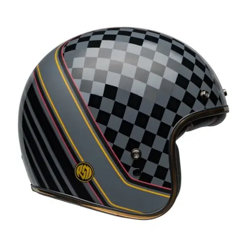 Tani KASK BELL CUSTOM 500 ECE6 RSD WRKRS MATTE/GLOSS BLACK/GOLD S